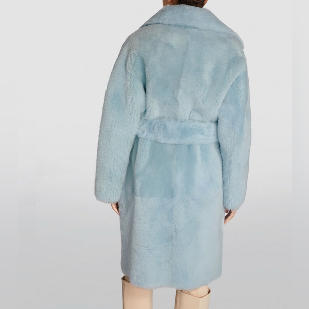 MACKAGE
ETIENNE Shearling coat with belt NEW WITH TAGS SIZE XS - Picture 6 of 12
